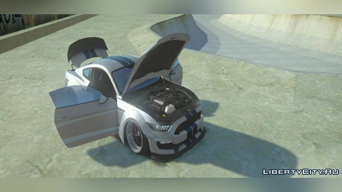 Ford Mustang Shelby GT350R Liberty Walk 2016 / GTA San Andreas