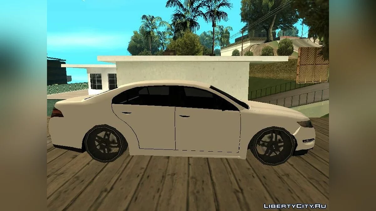 Ford Taurus (Police Interceptor из GTA 5) в стиле SA / GTA San Andreas