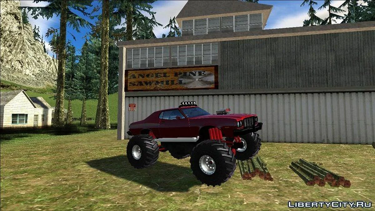 Ford Gran Torino Monster Truck 1975 / GTA San Andreas