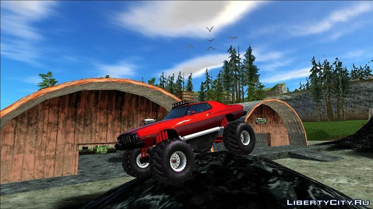 Ford Gran Torino Monster Truck 1975 / GTA San Andreas