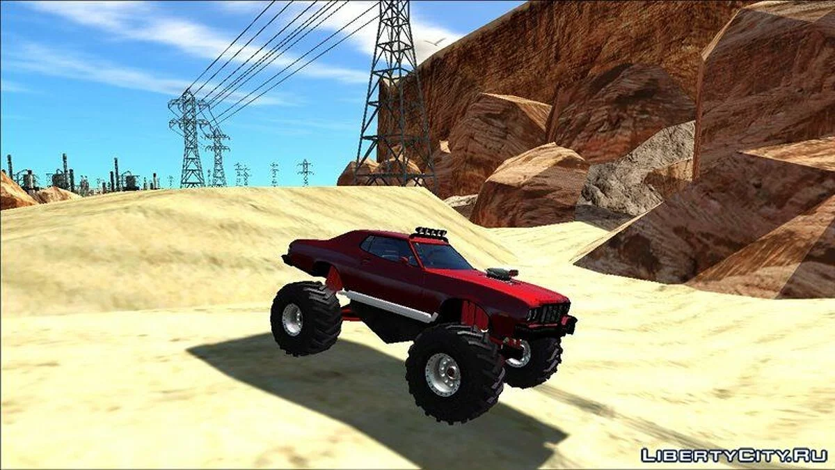 Ford Gran Torino Monster Truck 1975 / GTA San Andreas