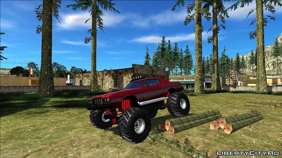 Ford Gran Torino Monster Truck 1975 / GTA San Andreas