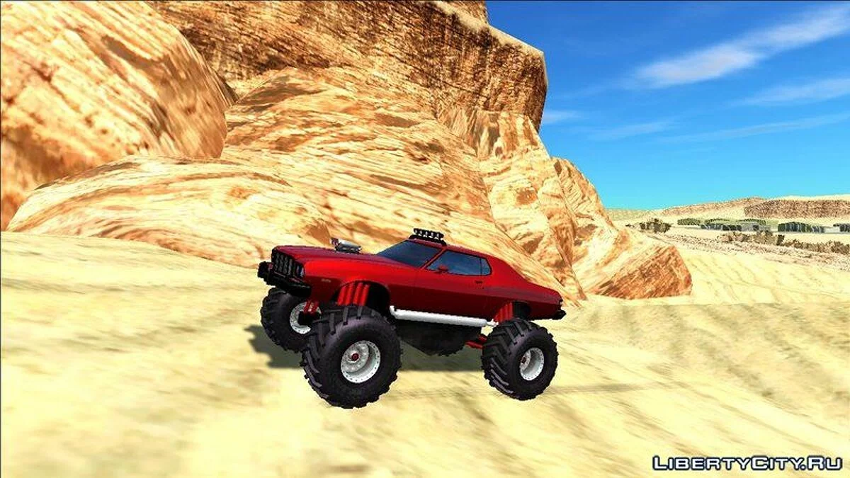 Ford Gran Torino Monster Truck 1975 / GTA San Andreas