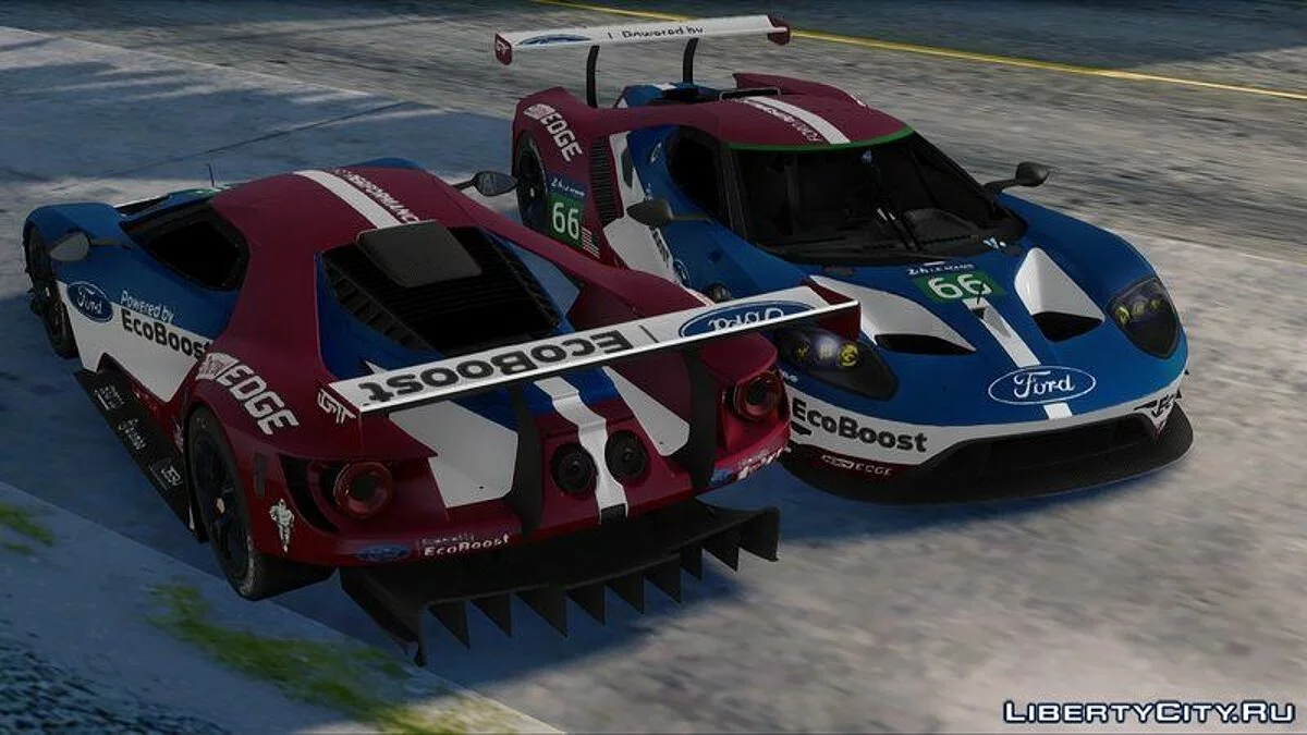 Ford Racing GT Le Mans Racecar / GTA San Andreas