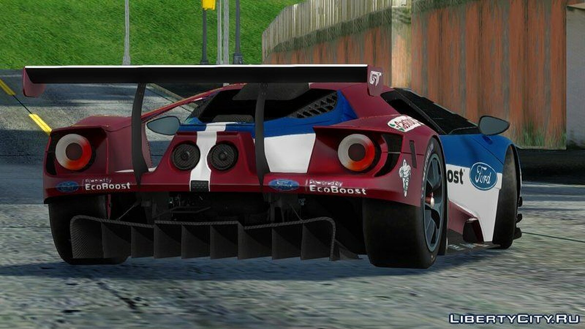 Скачать Ford Racing GT Le Mans Racecar для GTA San Andreas