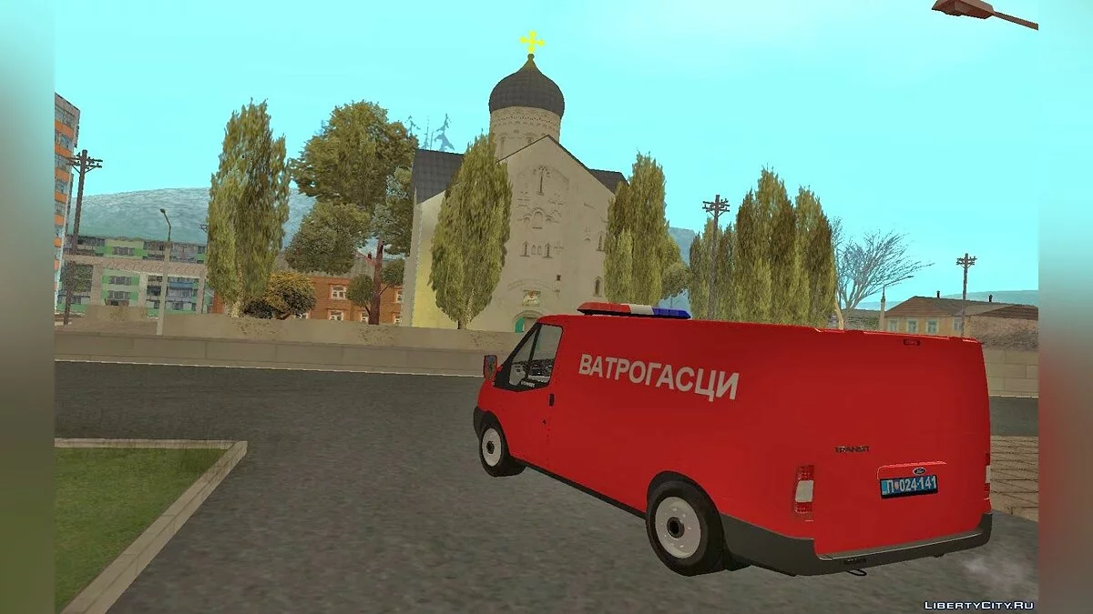 Ford Transit Vatrogasci / GTA San Andreas