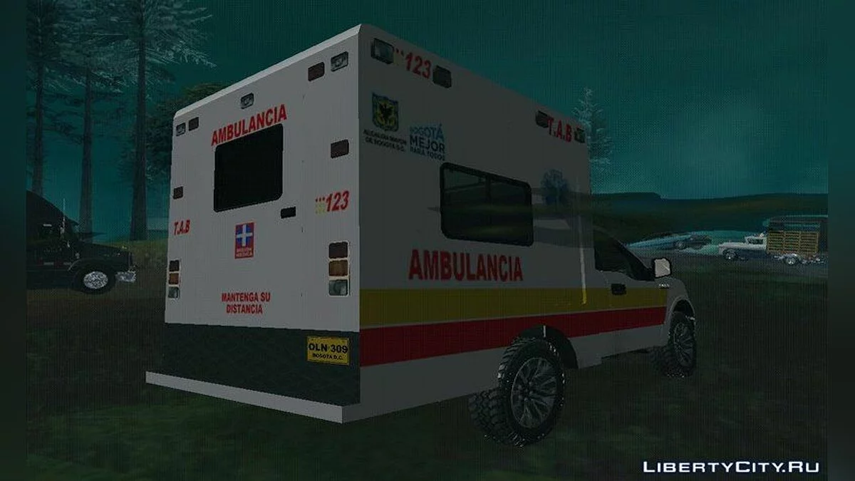FORD F150 (ambulancia de bogota) / GTA San Andreas