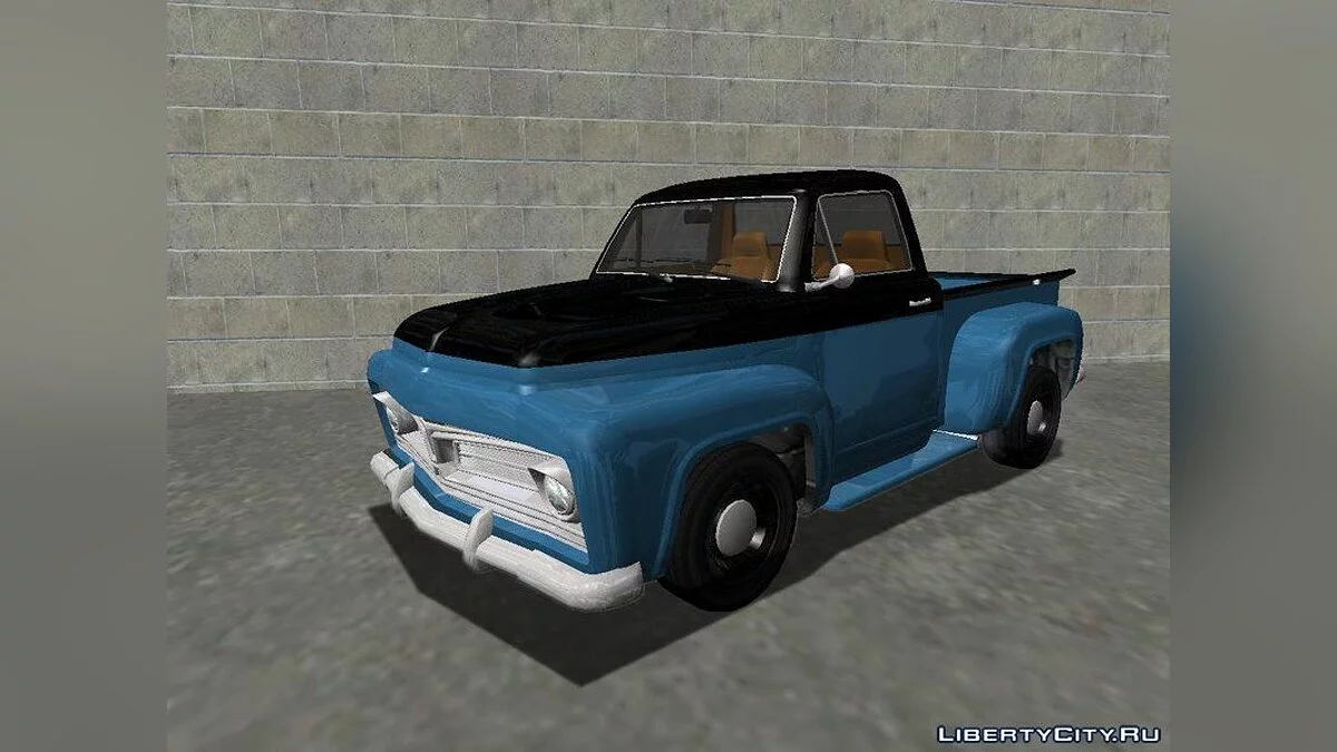1954 Ford F-100 Deluxe Pickup (Slamvan style) v1.0 / GTA San Andreas