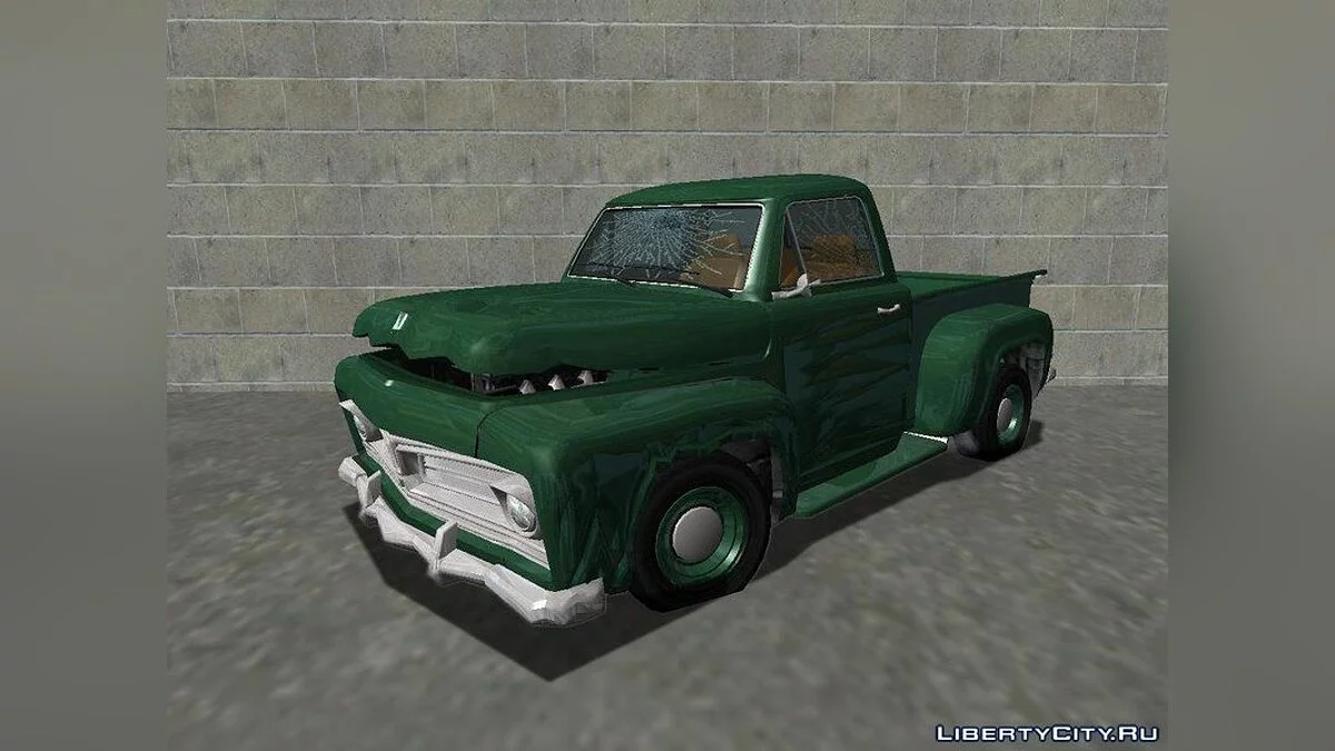 1954 Ford F-100 Deluxe Pickup (Slamvan style) v1.0 / GTA San Andreas