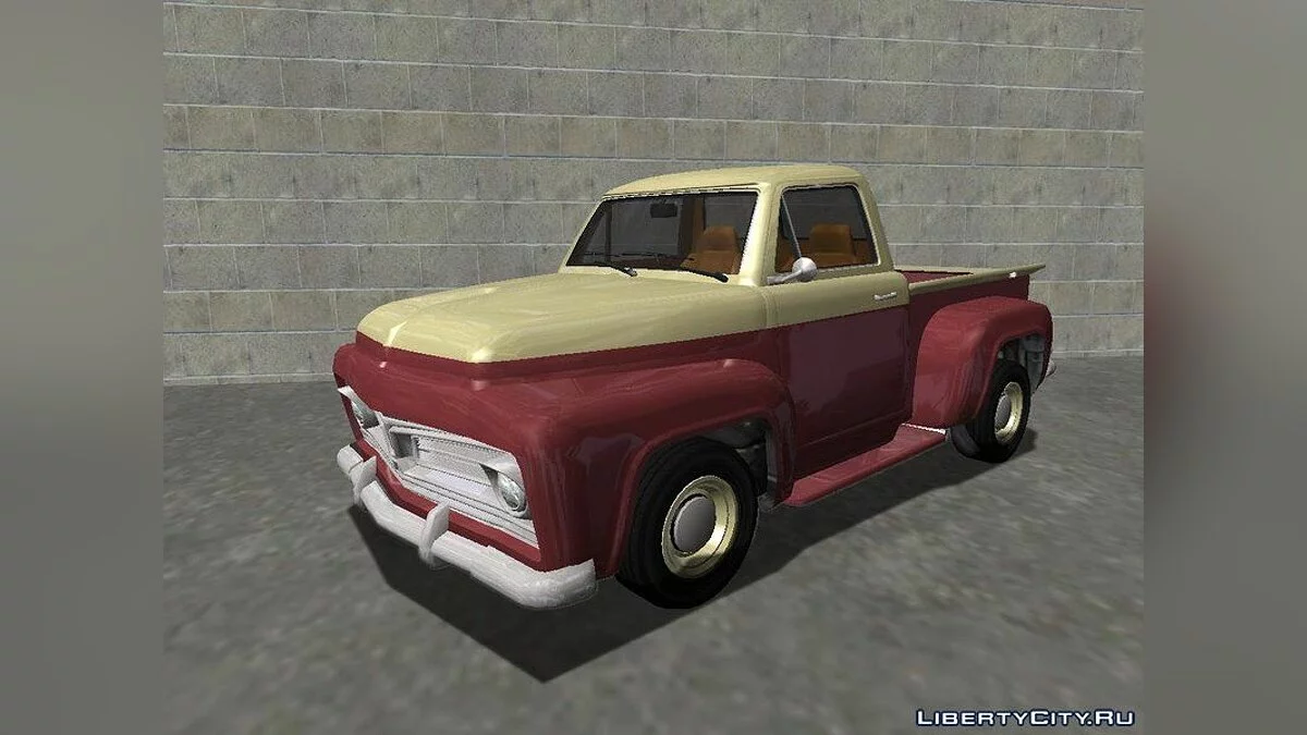 1954 Ford F-100 Deluxe Pickup (Slamvan style) v1.0 / GTA San Andreas