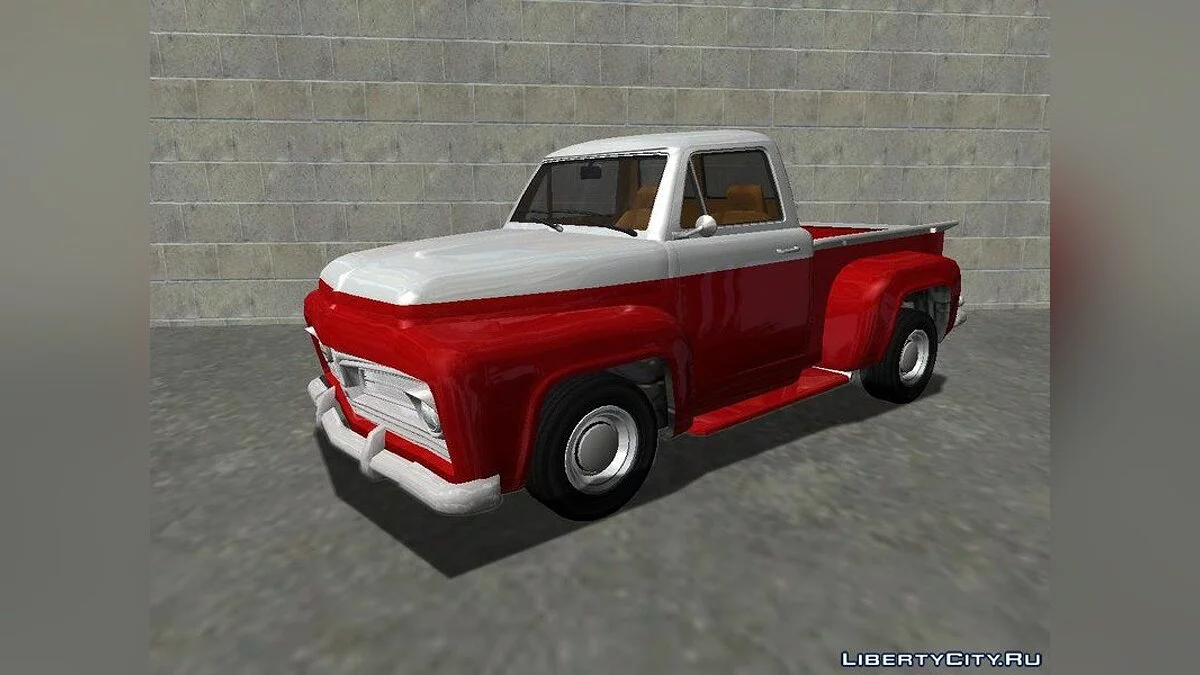 1954 Ford F-100 Deluxe Pickup (Slamvan style) v1.0 / GTA San Andreas