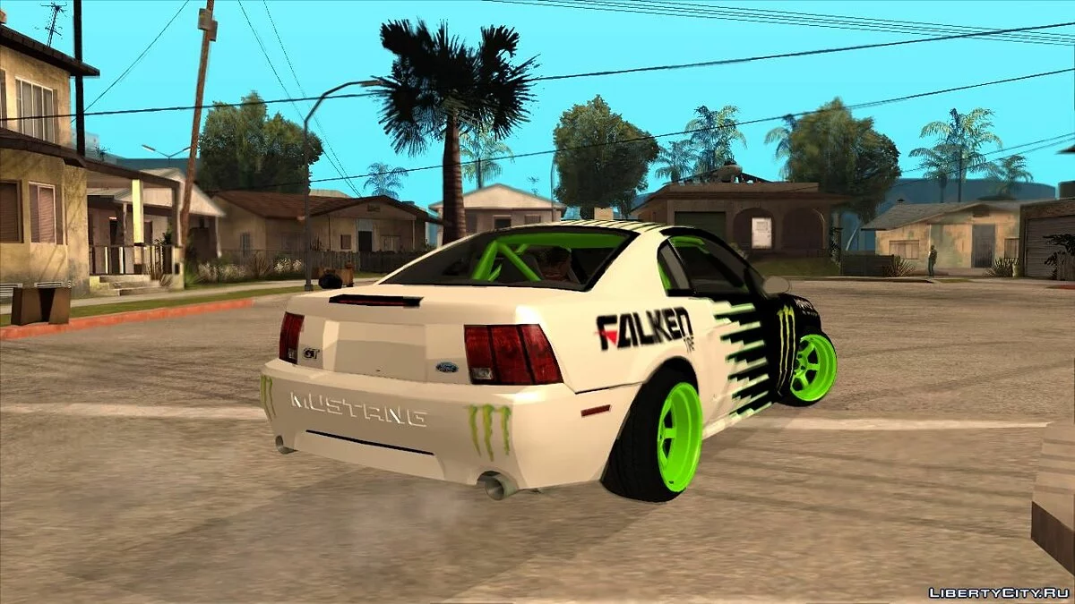 1999 Ford Mustang Drift Monster Energy Falken / GTA San Andreas