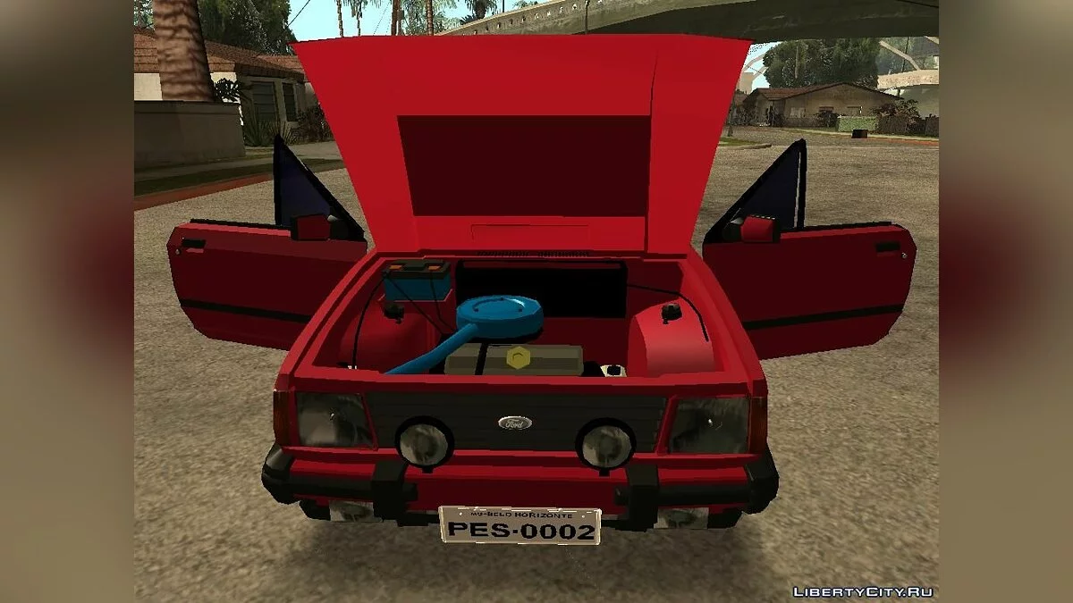 Ford Escort XR3 1986 Cabriolet By Vermuilion093 3D / GTA San Andreas