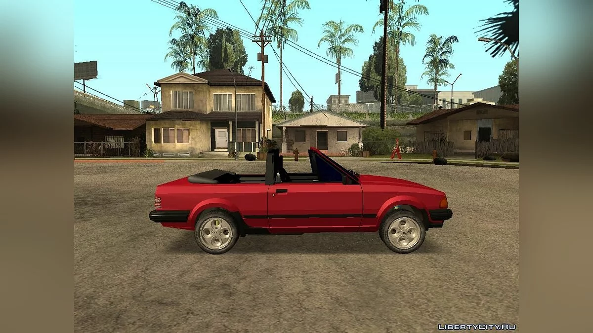 Ford Escort XR3 1986 Cabriolet By Vermuilion093 3D / GTA San Andreas
