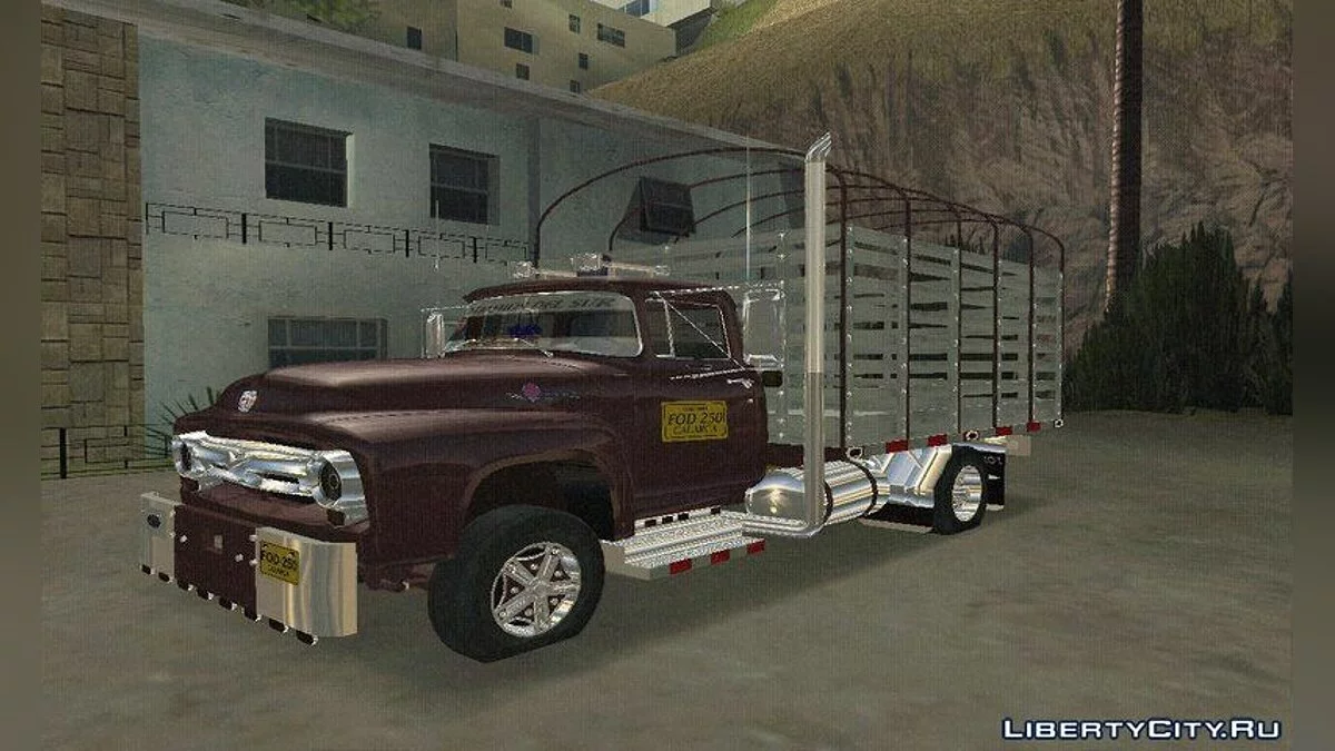 Ford F350 Con Estacas / GTA San Andreas
