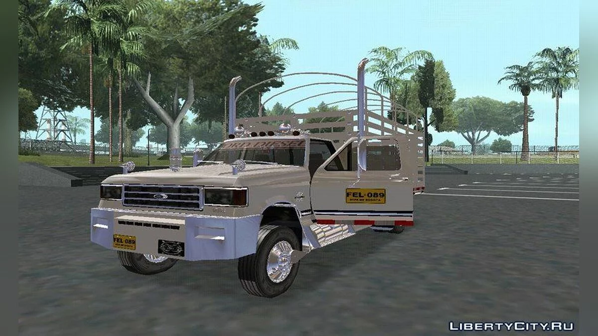 Ford F350 con Estacas / GTA San Andreas