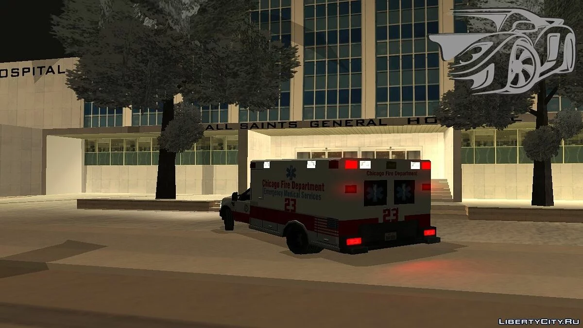 Ford F-250 Chicago Ambulance [EML] / GTA San Andreas