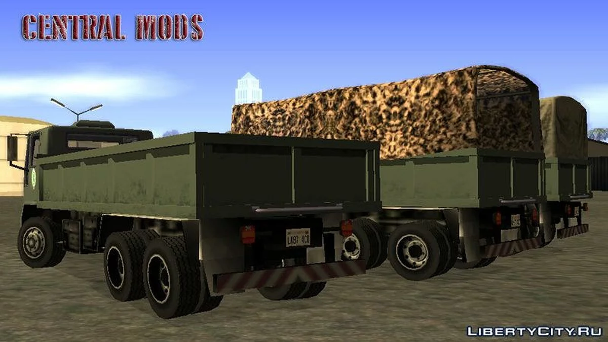 Ford Cargo 2422 - Exército Brasileiro / GTA San Andreas