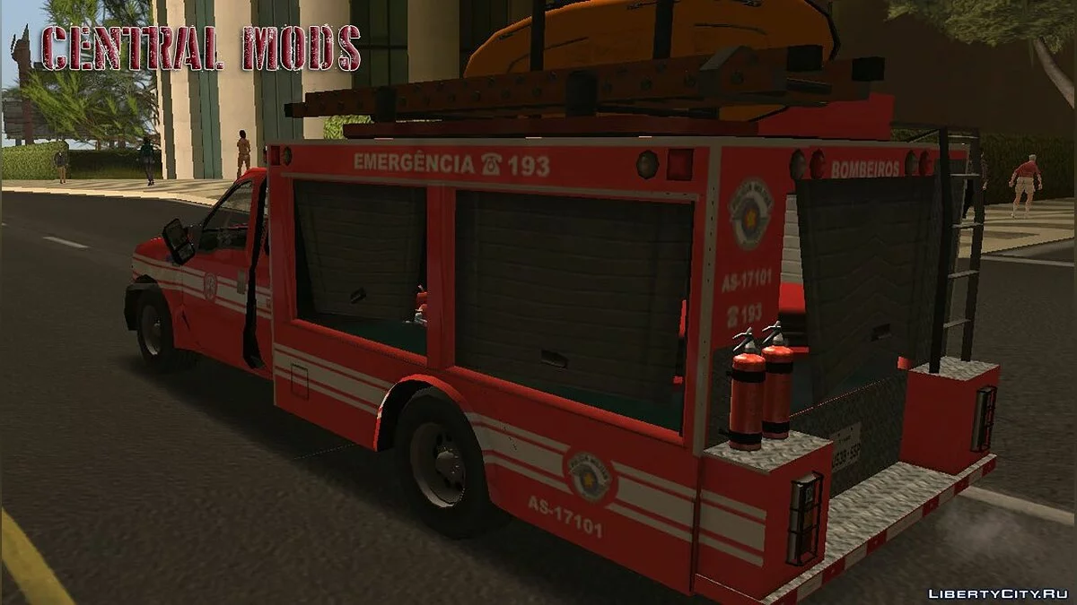 Ford F4000 - пожарная служба / GTA San Andreas