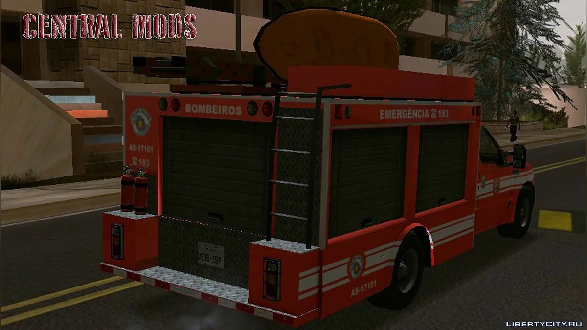 Ford F4000 - пожарная служба / GTA San Andreas