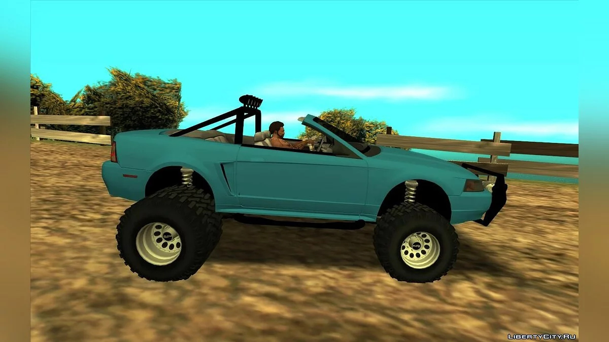1999 Ford Mustang Cabrio Off Road / GTA San Andreas