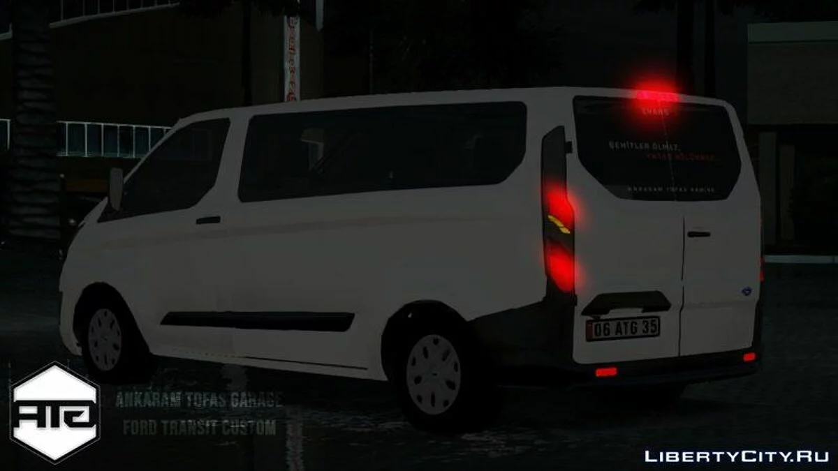 Ford Transit Custom Stock / GTA San Andreas