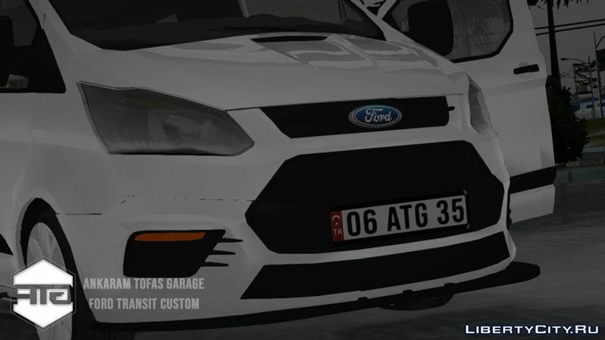 Ford Transit Custom v2 / GTA San Andreas