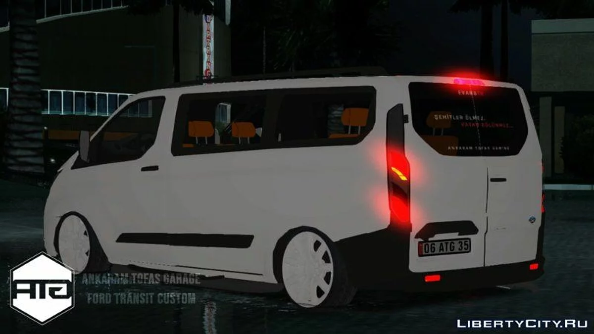Ford Transit Custom v2 / GTA San Andreas
