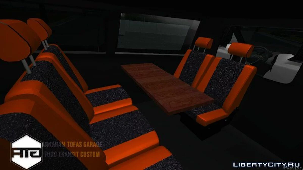 Ford Transit Custom v2 / GTA San Andreas