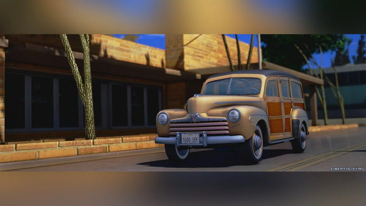 Ford Super Deluxe Station Wagon (69A-79B) 1946 / GTA San Andreas