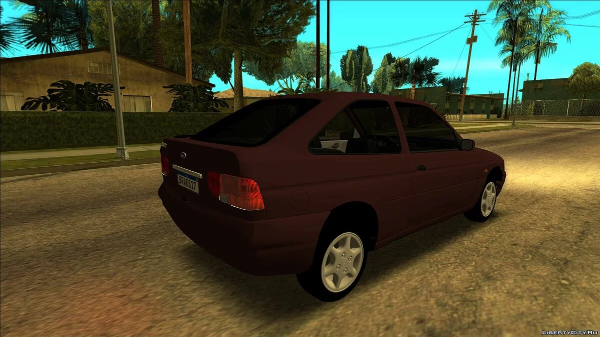 Ford Escort Zetec 1998 2-х дверная версия / GTA San Andreas