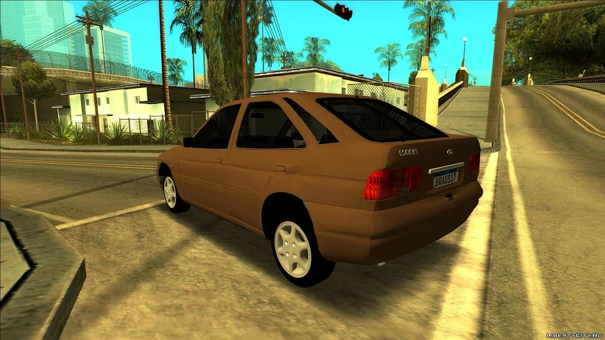 Ford Escort Zetec 1998 4-х дверная версия / GTA San Andreas
