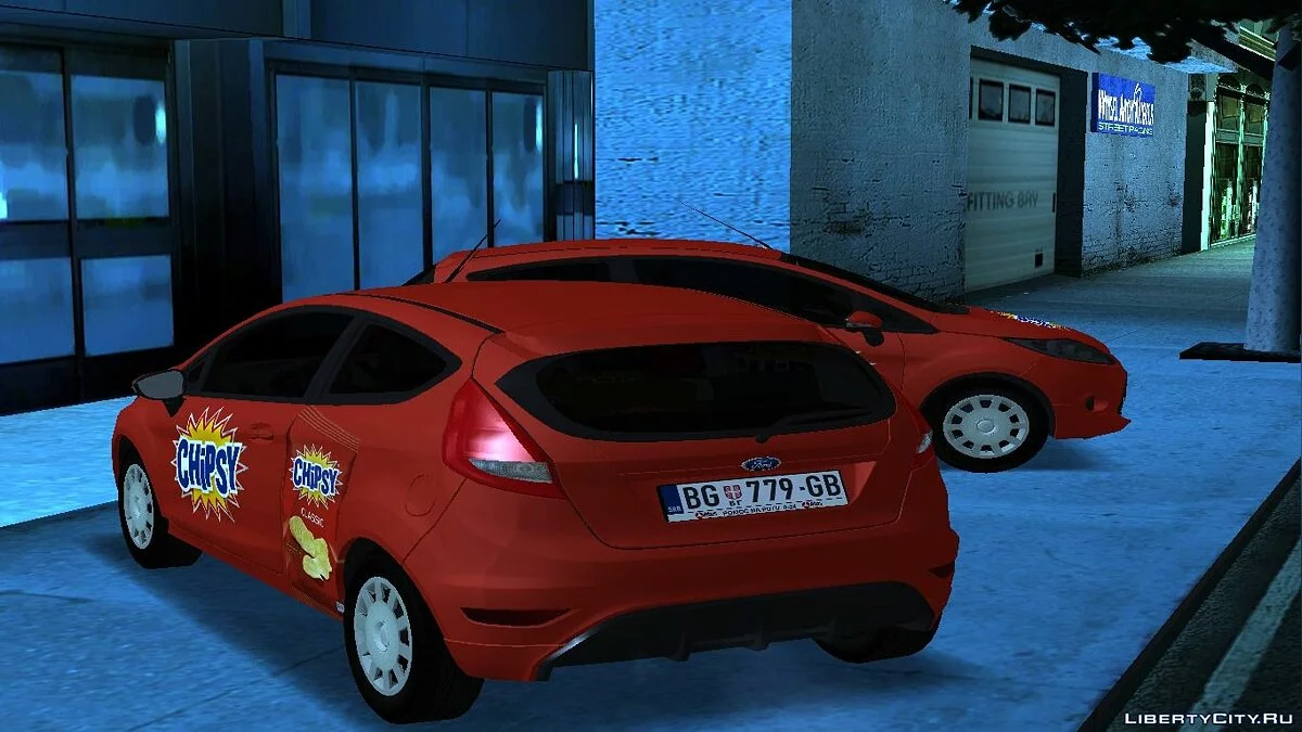 2012 Ford Fiesta Van (Chipsy) / GTA San Andreas