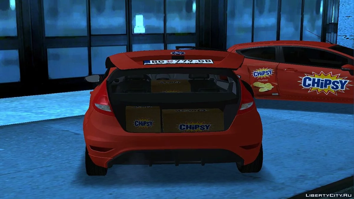 2012 Ford Fiesta Van (Chipsy) / GTA San Andreas