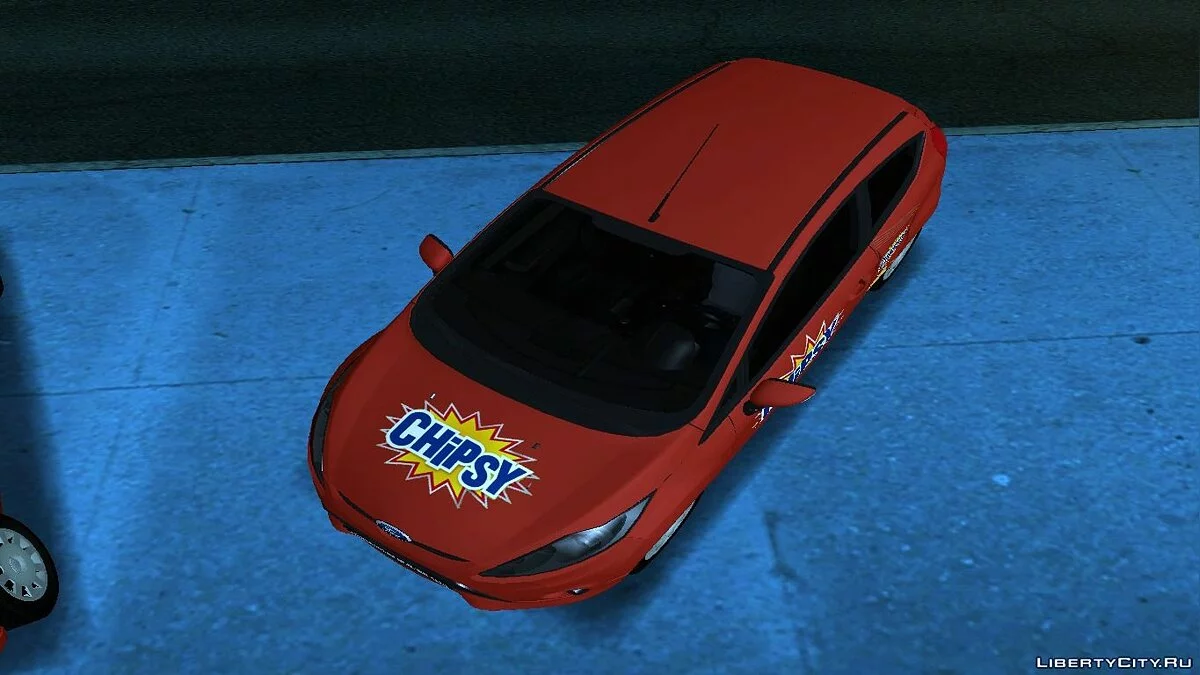2012 Ford Fiesta Van (Chipsy) / GTA San Andreas