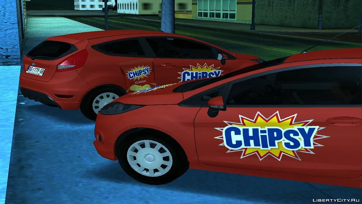 2012 Ford Fiesta Van (Chipsy) / GTA San Andreas