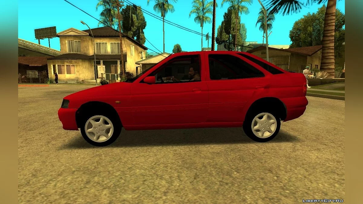 Ford Escort Zetec 1998 4 doors (fixed file) / GTA San Andreas