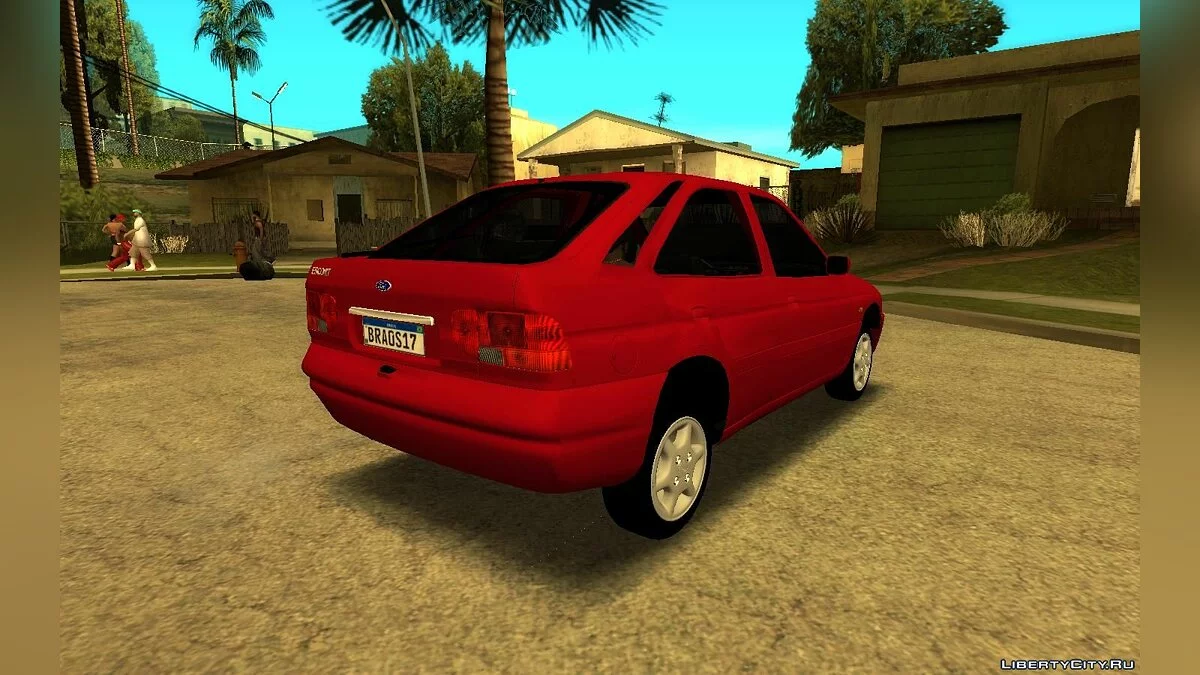 Ford Escort Zetec 1998 4 doors (fixed file) / GTA San Andreas