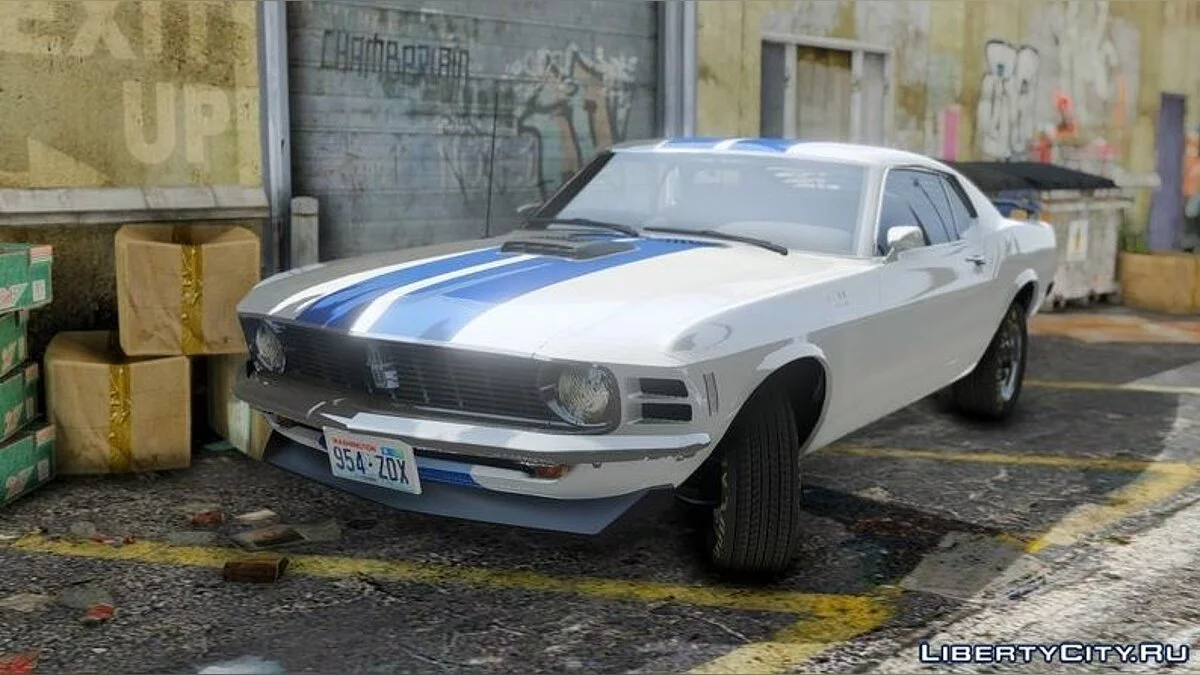 Ford Mustang Boss 320 1970 [RHA] / GTA San Andreas
