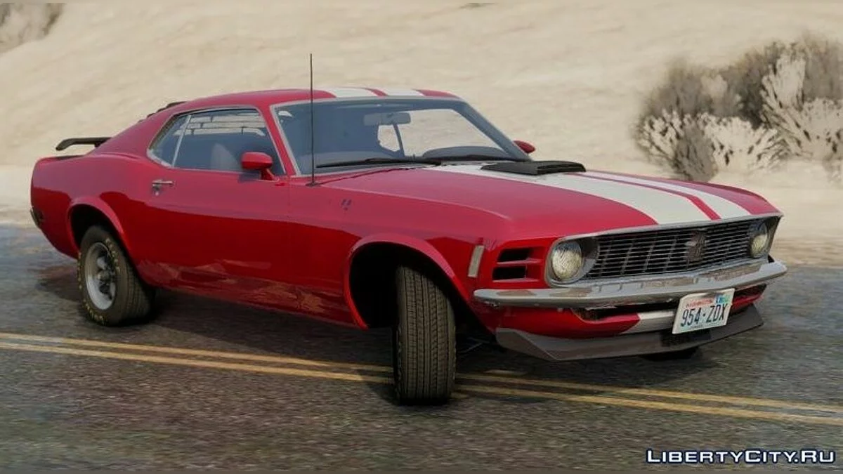 Ford Mustang Boss 320 1970 [RHA] / GTA San Andreas