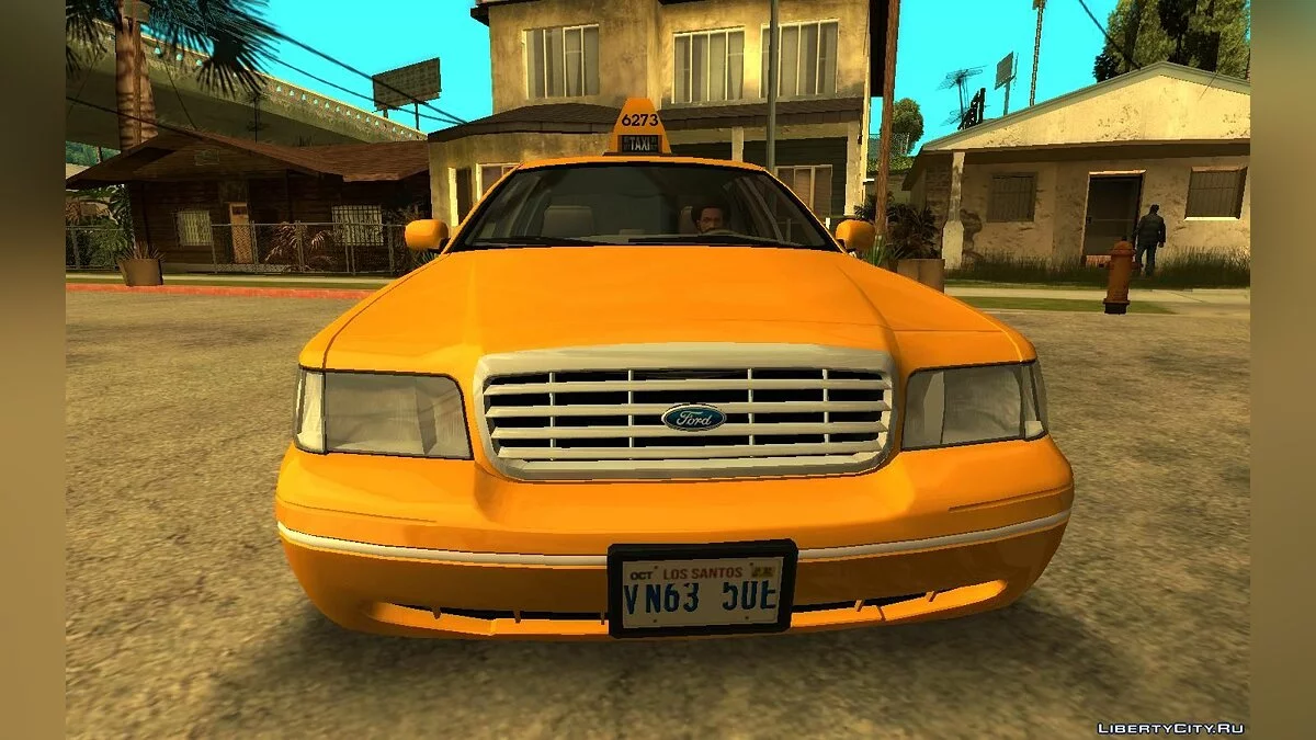 2003 Ford Crown Victoria Taxi Downtown Cab v1.0 / GTA San Andreas