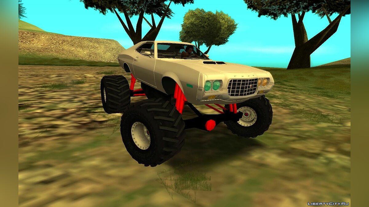 Скачать 1972 Ford Gran Torino Monster Truck для GTA San Andreas