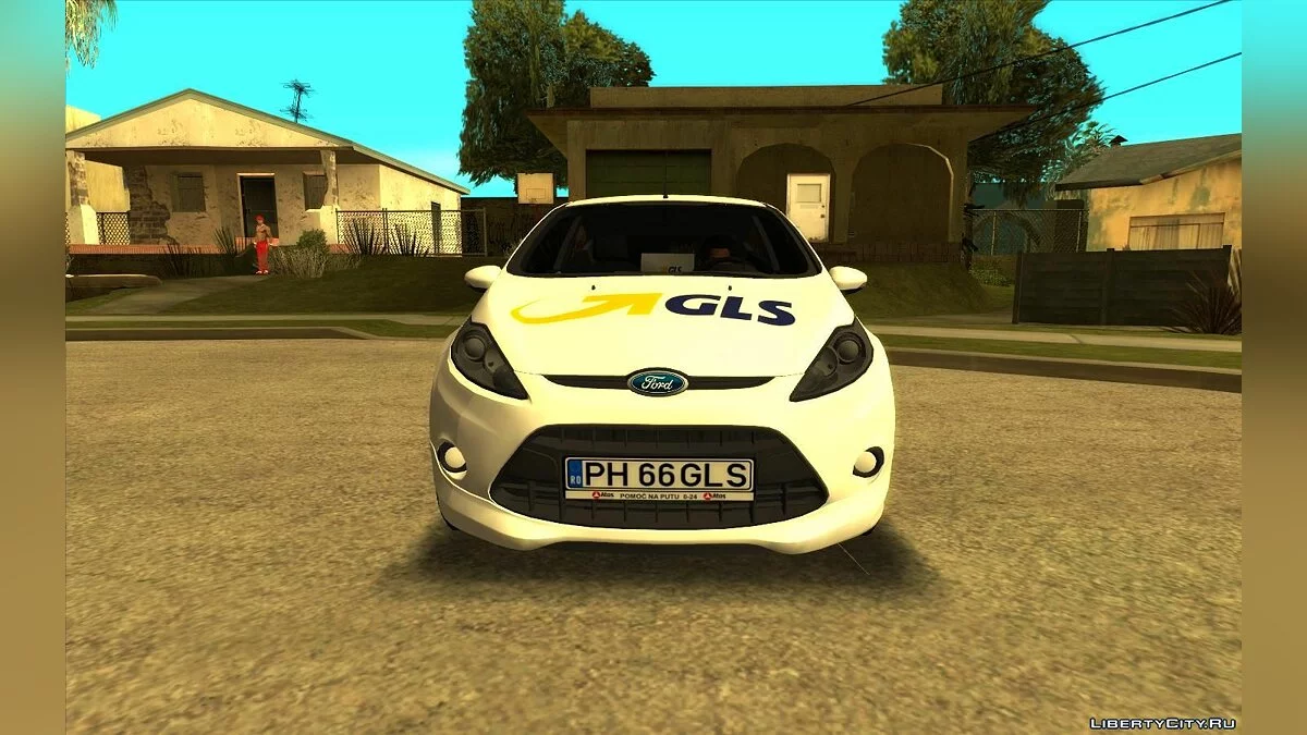 Ford Fiesta Van - GLS Courier / GTA San Andreas