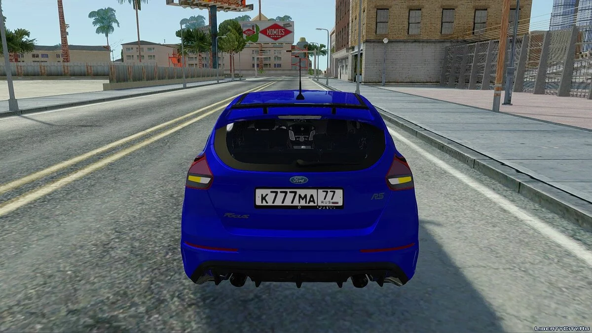 Ford Focus RS 2017 / GTA San Andreas