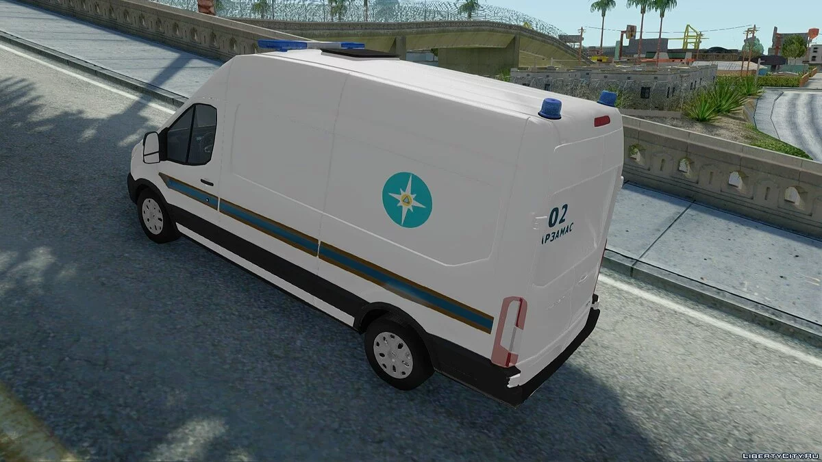 Ford Transit МЧС / GTA San Andreas