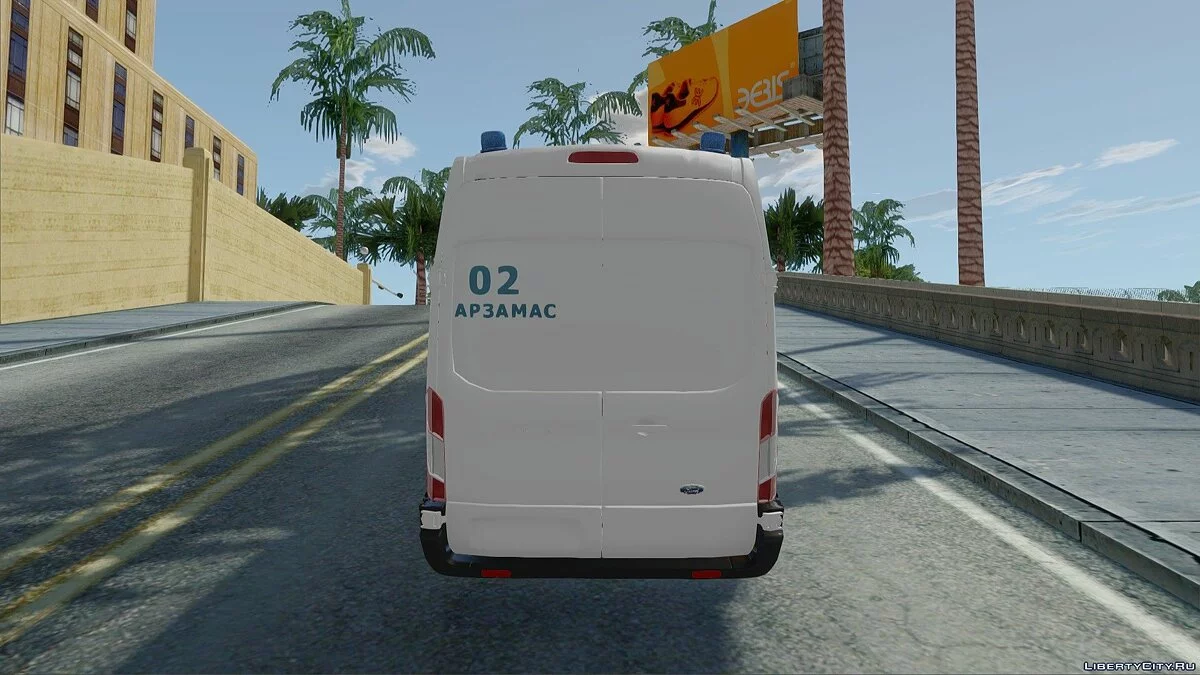 Ford Transit МЧС / GTA San Andreas