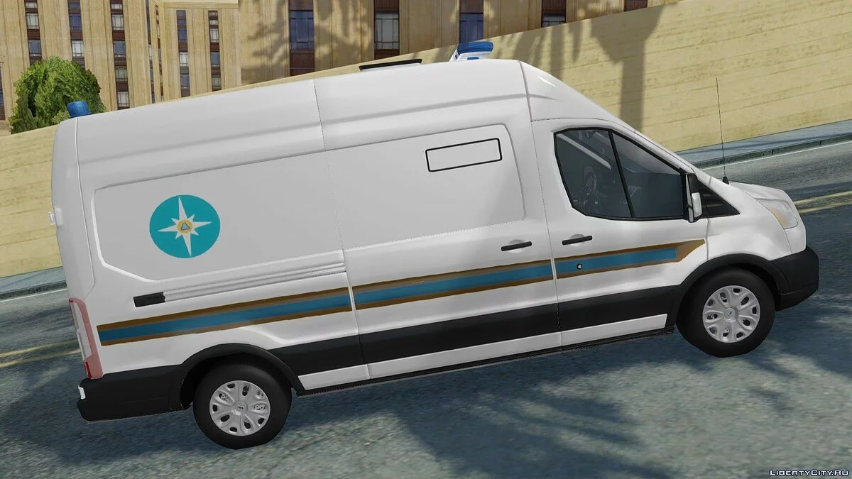 Ford Transit МЧС / GTA San Andreas
