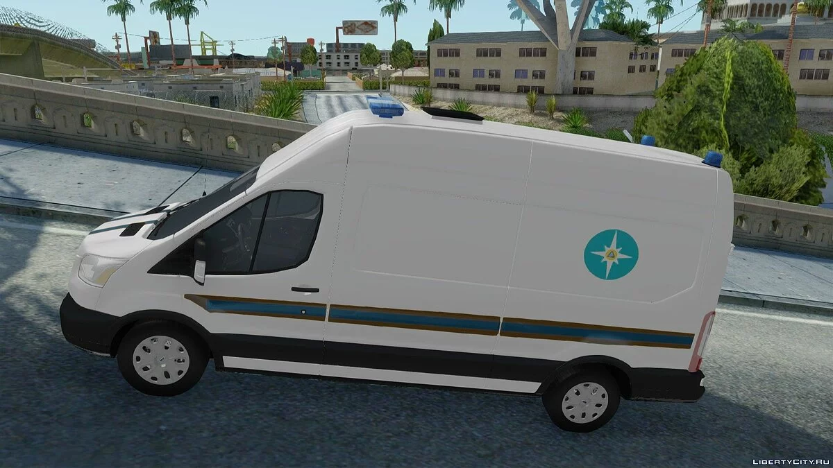 Ford Transit МЧС / GTA San Andreas