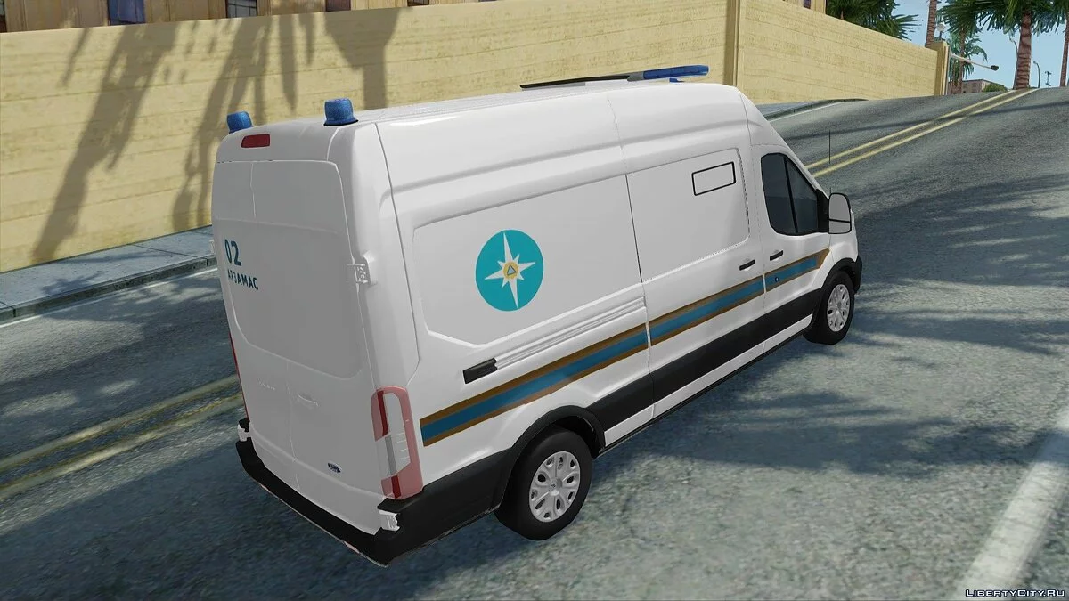 Ford Transit МЧС / GTA San Andreas