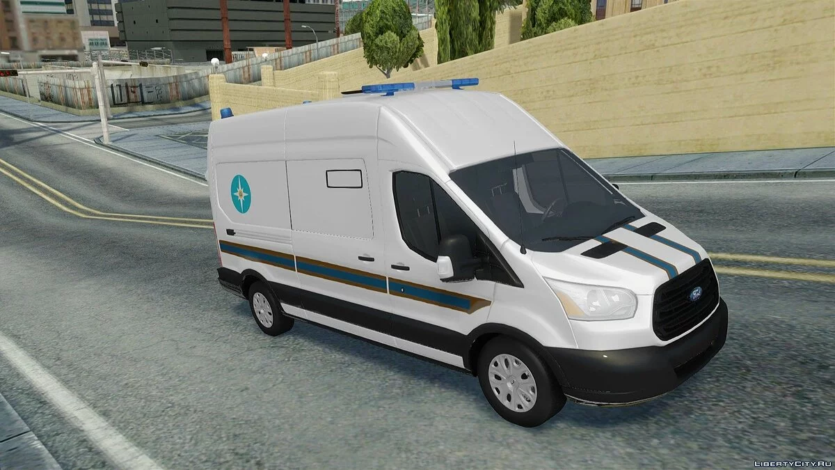 Ford Transit МЧС / GTA San Andreas